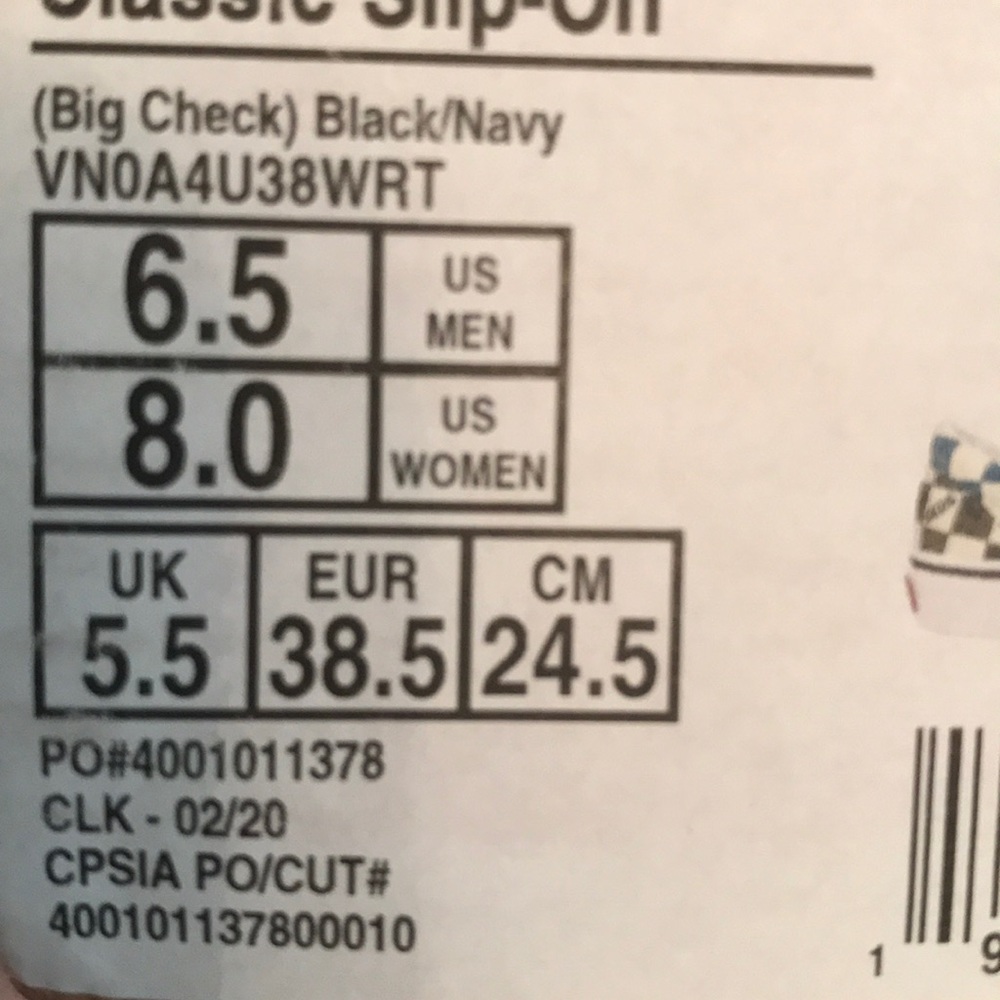 !!! VANS CLASSIC SLIP ON BRAND NEW - Picture 14 of 14